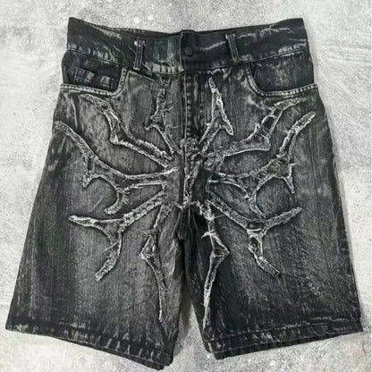 Retro Harajuku Denim Shorts