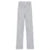 Gray Drawstring Elastic High Waist Casual Sweatpants Women Side Stripe Contrast Patchwork Black Loose Jogging Track Pants