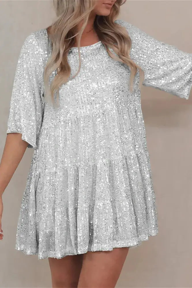 Mini Sequin Dress