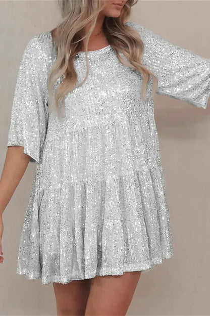 Mini Sequin Dress