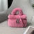 Luxury Brand Designer Box Bag Women  Winter Trendy Faux Fur Shoulder Bags Handbag Y2k Girls Fashion Festival Crossbody Bag
