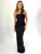 Strapless Backless Sexy Maxi Dress For Women Fashion One Shoulder Sleeveless Bodycon Club Party Long Dress Elegant