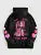 Pink Puppet Bear A Cute And Terrifying Appearance Hooded Women Warm Fleece Hoodies Street Casual Hoodie Hipster Loose Clothes
