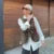 Chic Leopard Printed Lace Up Top For Women Casual V Neck Sleeveless Vest  New Spring Summer Female High Street Wasitcoat