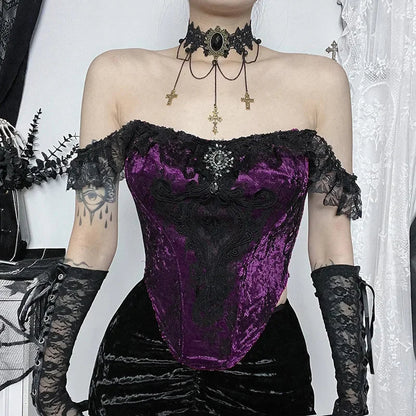 Dark Tone Bustier Corset