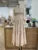 Elegant Long Dress Fairy Style Stand Up Collar Lantern Sleeves Splicing Waist Fashion Dresses Women 2025 Spring Autumn 1351