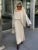 Autumn 2 Piece-Set Maxi Skirt Female V-Neck Loose Patchwork Fashion Pullover And Long Skirt Sets Elegant Ladies Outfits
