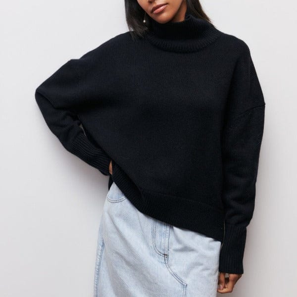Norah - Suéter de cuello alto - Clásico - para mujer - Ideal para otoño