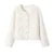 Coat Women Short Round Neck Slim Fit  Winter New Imitation Lamb Wool Jacket