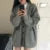 Women Sweater Cardigans Coats Autumn Winter Fashion Female Long Sleeve V-neck Loose Knitted Jackets Casual Cardigan Sweaters