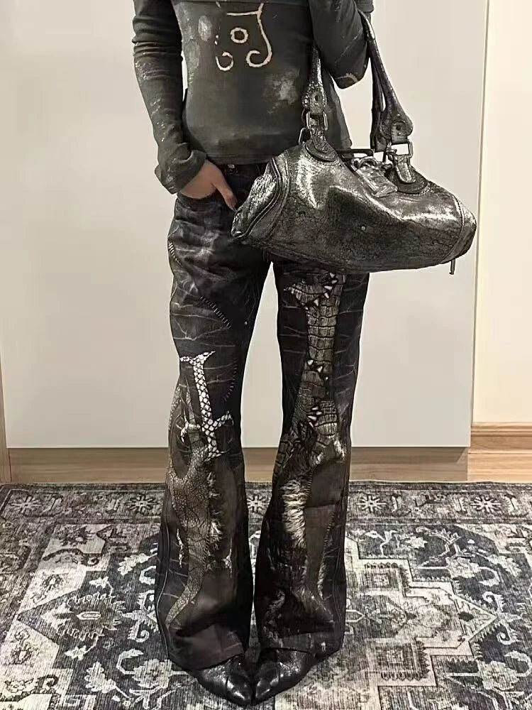 Vintage Wide Leg Pants