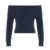 Solid Color Off Shoulder Women Sweater Minimalism Long Sleeve Knitted Jumper Casual Fashion Winter Pullovers Street