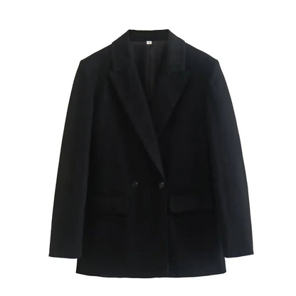 Women's Loose Buttoned Blazer with Collar | Great for Everyday Wear