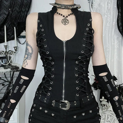 Sleeveless Bandage Corset