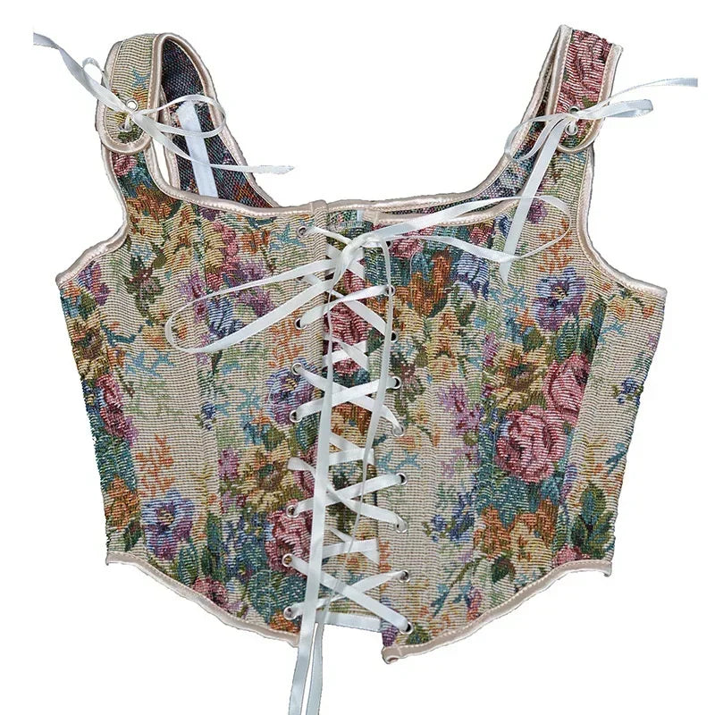 Corset Top Body Shaper Camis Shirt Woman Clothes Waist Trainer Ladies Underbust y2k Blusa Lolita Bustiers