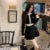 Sweet Knitted 2 Piece Set Women Long Sleeve Single Breasted Cropped Top Pleated Mini Skirt Autumn Spring Kawaii Fashion Outfits