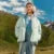 Down Jacket Women Mid-Length Waterproof and Warm Winter Oversize Hooded Versatile Coat