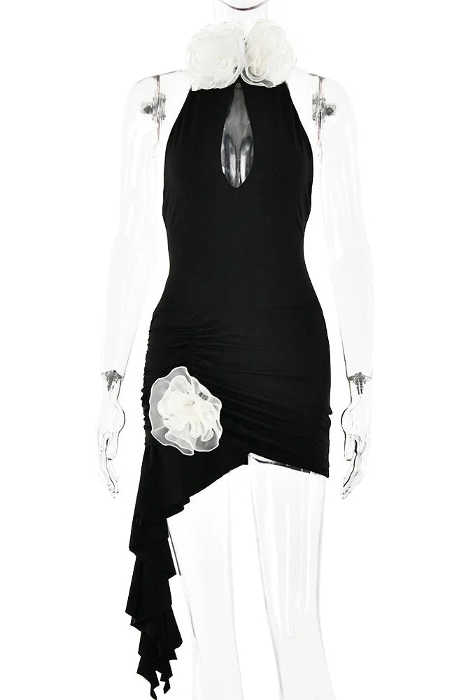 Slim Straps Mini Dress