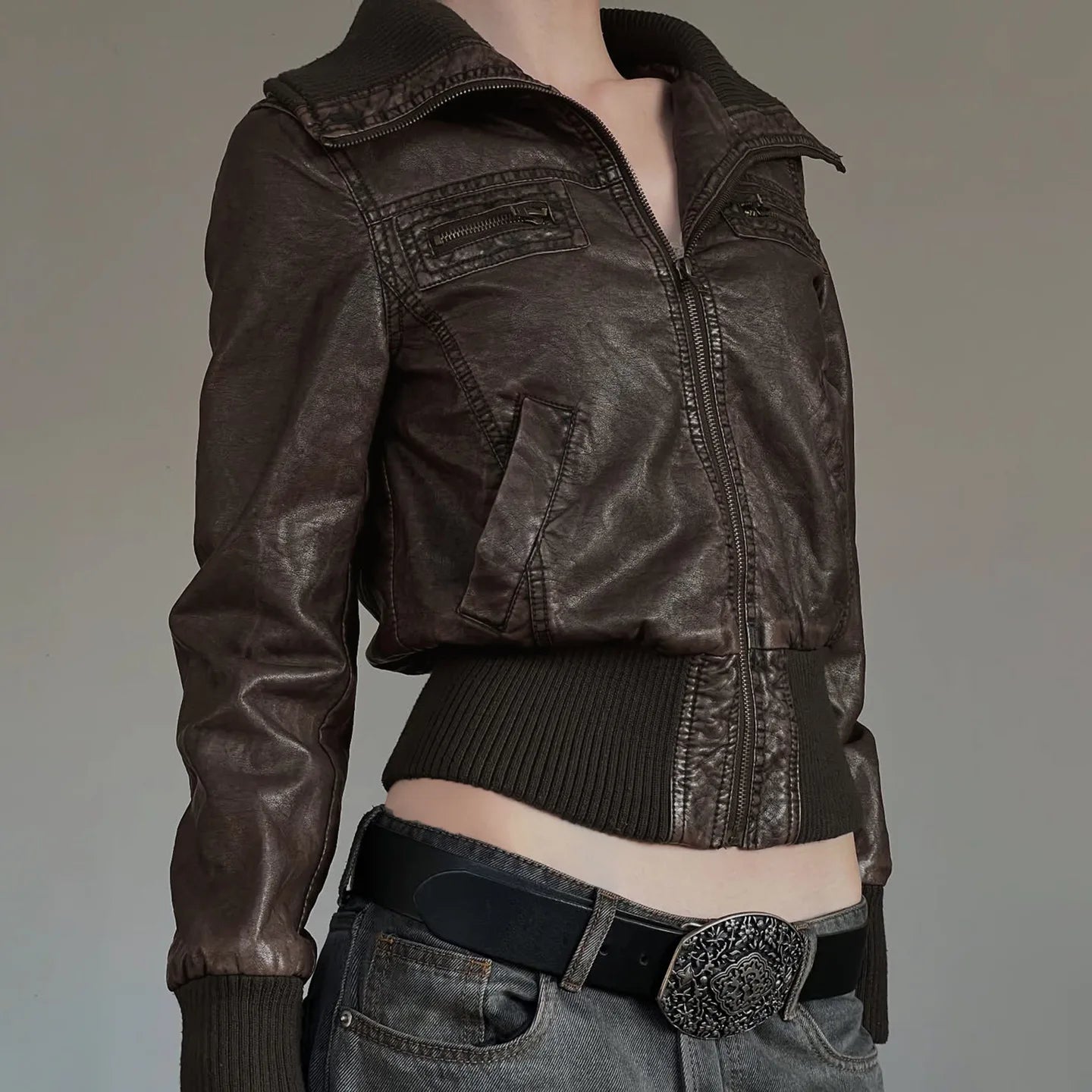 Slim Fit Workwear Style Jacket