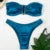 Sexy Bikini Set Bandeau Strapless Wrinkled Bikini Women Swimwear Female Swimsuit Bikini set Bather Bathing Suit