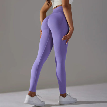 Woman High Waist Yoga Pants Running Elastic Tights Female Sportswear Sports Leggings