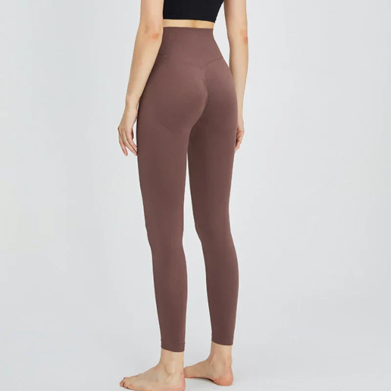Seamless Elastic Fitness Scrunch Women's Gym Workouts Yoga Sessions Sports Leggings