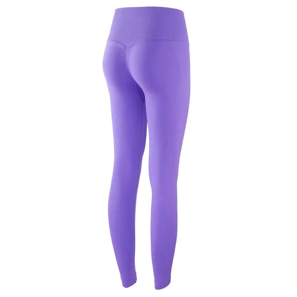 Seamless Elastic Fitness Scrunch Women's Gym Workouts Yoga Sessions Sports Leggings