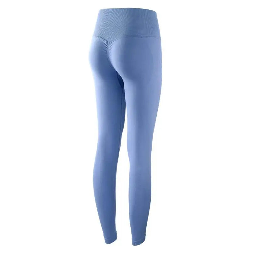 Seamless Elastic Fitness Scrunch Women's Gym Workouts Yoga Sessions Sports Leggings