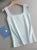 Fashion Deep Square Collar Vests  Summer New Fashion Sexy Women’s Crop Tops Sling Vest Camis