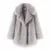 Winter  Exclusive Lapel Collar Long Teddy Jacket Coat Women Chic Brand Fashion Cozy Padded Faux Fur Coats Outerwear