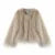 Winter Tassels Faux Fur Coat for Women Stylish Chic Fluffy Fur Jacket Furry Fox Fur Overcoat Girl Shaggy Outerwear