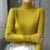 Solid Sweater Women Half Turtleneck Knitted Pullovers Harajuku Korean Thick Knitwear Autumn Winter Fashion Slim Jumpers