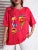 Painted Lady Face Personality Design Print T Shirt Female Street Comfortable T-Shirt Soft Casual Tops Breathable Short Sleeve