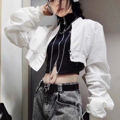 Vintage Motorcycle Zip Jacket