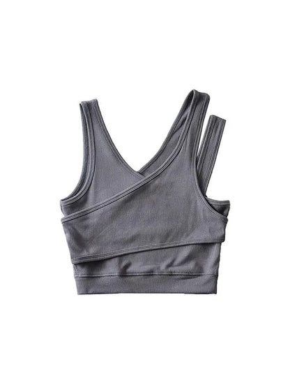 Sexy Camis Solid Knit Short Hollow Out Sleeveless Tank Tops