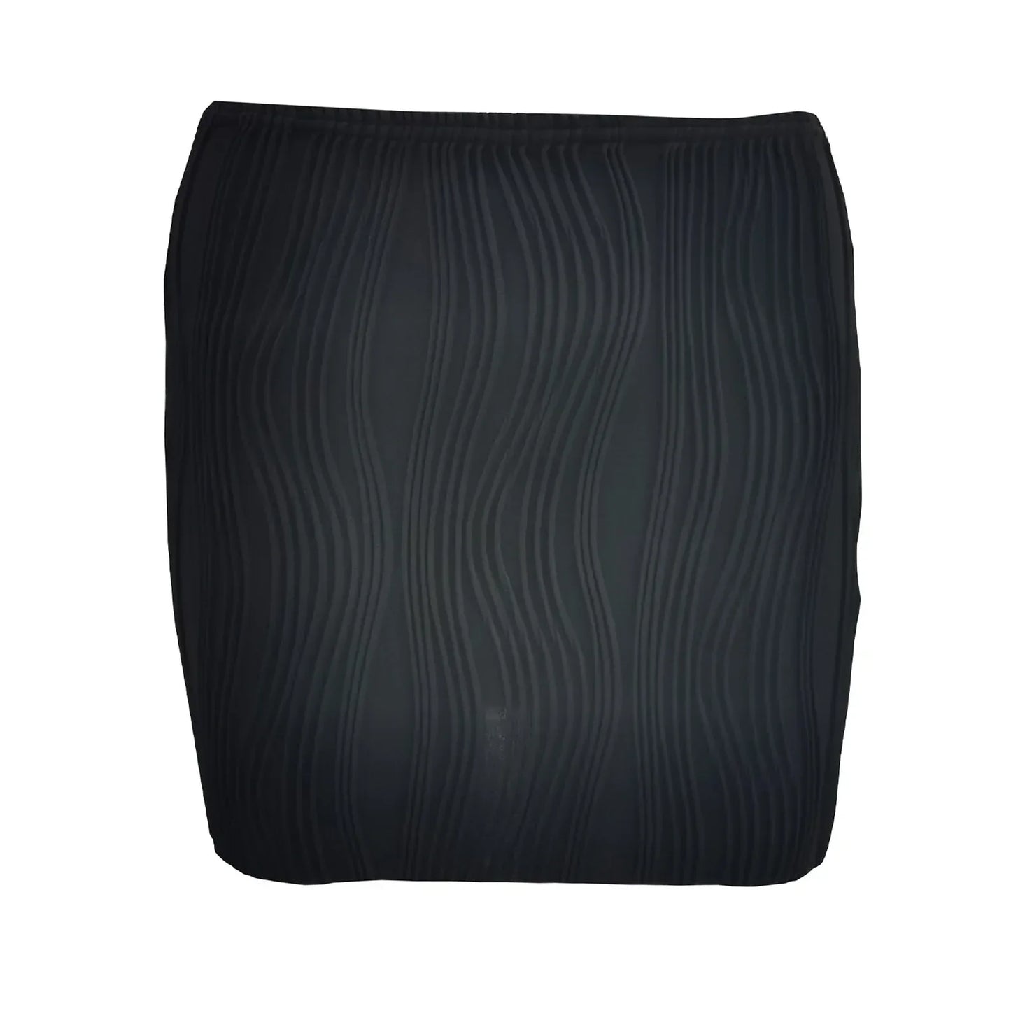 2025 Summer New High Waist Denim Skirts Retro Sexy Tight Hip Blue Basic Casual Skirt