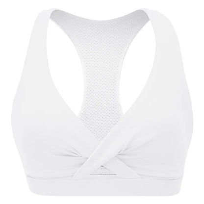 Back Sexy Training Stretch Workout Sports Bra