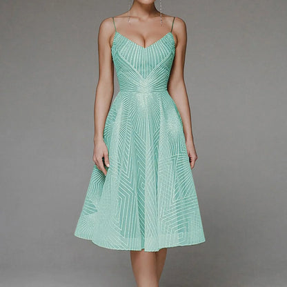 DressBetty - 2024 Luxurious Long Formal Party Elegant Evening Midi Dress