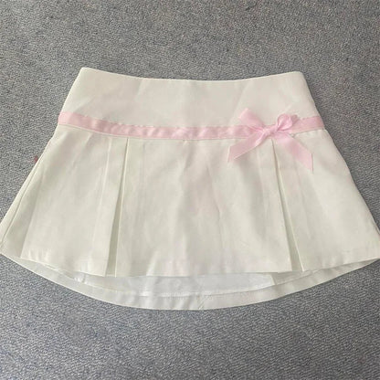 dress lace Harajuku solid color Y2K slit short skirt cute emo girls comfortable satin aesthetic sling dress