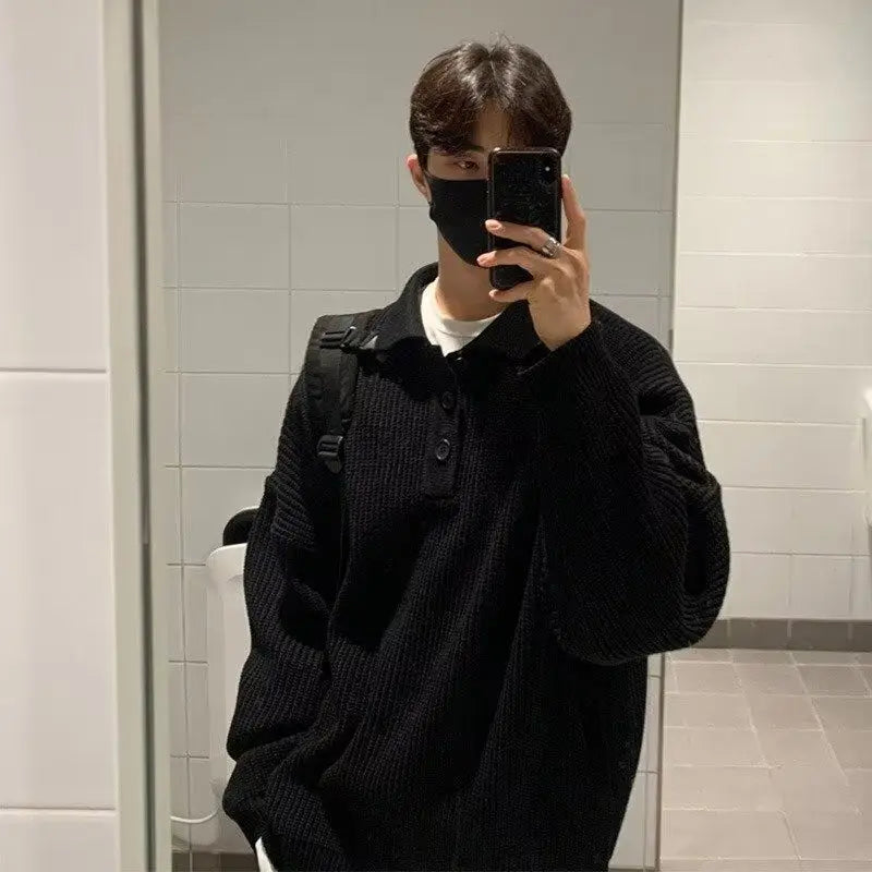 Voguable  T Shirts for Polo Black Baggy Clothes Knit Tops Full Sleeve Y2k Social Tee Winter Long Designer Funny One Piece F A Xl