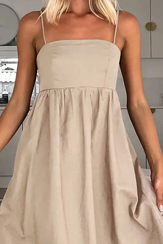 Boho Mini Dress with Chic Strapless Style