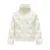 Down Jacket Women Thin Houndstooth Loose  New Winter Waterproof Windproof Stand-Up Collar Wear Down Jacket
