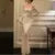 Sexy Solid Lace Maxi Dresses for Women Off Shoulder Bodycon Mermaid Autumn Birthday Evening Party Prom Robe Vestidos Mujer New