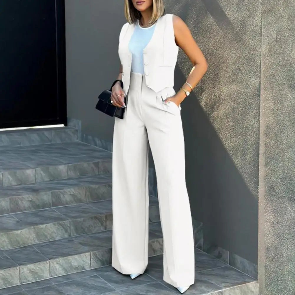 Dasha - Conjunto Terno - Elegante - Estilo formal ligero - Para uso diario