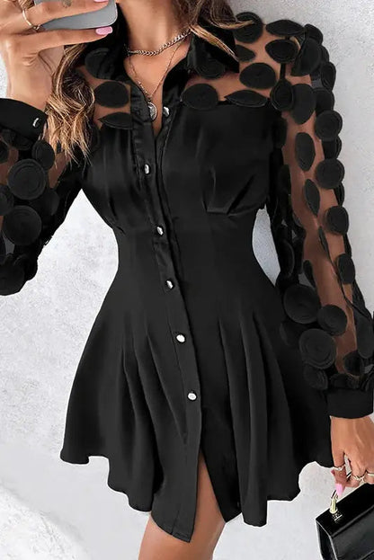 Vintage Embroidered Mini Dress