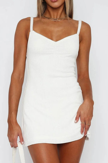 Spaghetti Strap Bodycon Mini Dress