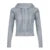 Solid Knitted Autumn Winter Women¡¯s Sweats Cardigan Long Sleeve Ribbed Causal Basic s Fashion Zip Up Hooded Coat