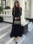 Fall Winter New Knitted Long Dress Female Casual Slinky High Waist Rib Sweater Bodycon Dresses Lady Holiday Party Outfits