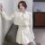 Elegant Tweed Suit 2-piece Skirt Set Autumn Winter New French Style Cropped Jacket Coat Mini Skirt Korean Fashion Female Outfits