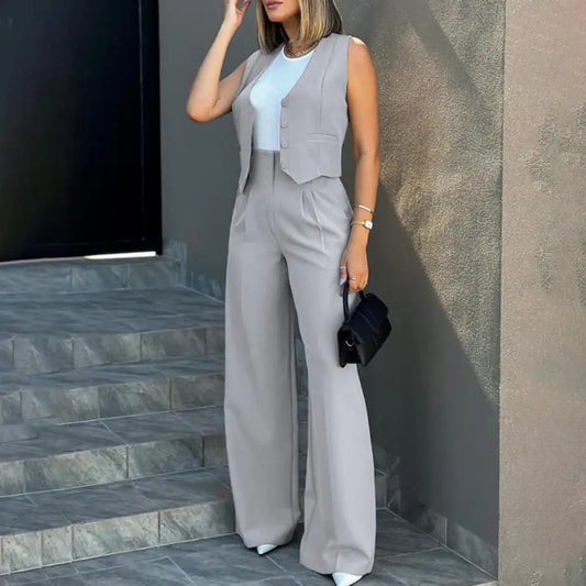Dasha - Conjunto Terno - Elegante - Estilo formal ligero - Para uso diario